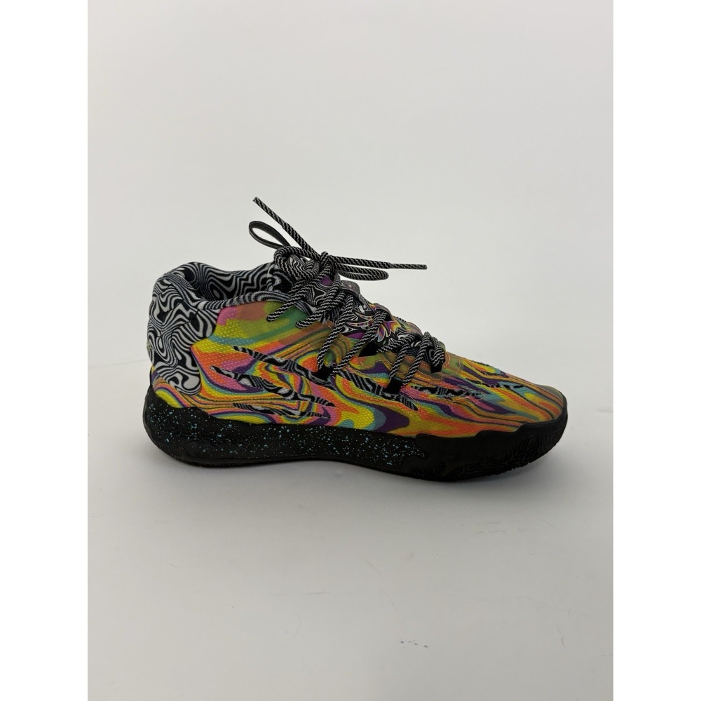 PUMA Melo X Dexters Lab Mb.03 Basketball Youth Boys 5 Athletic Shoes Multicolor - Picture 13 of 16